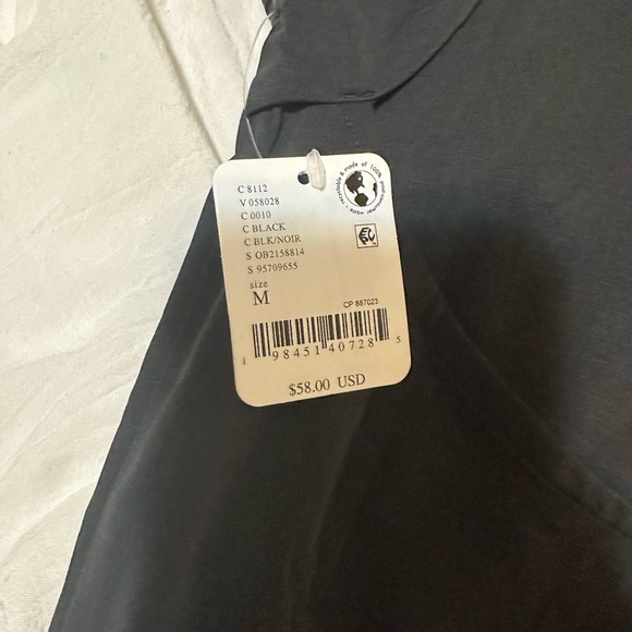 Free People Katie Knit Tee Black - Picture 5 of 6